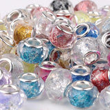 50Pcs/Lot Mixed Glass Beads Accessories Colour Sequin Irregular Face Bead