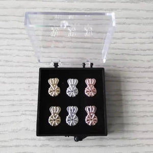 Sterling Silver Bax Bear Earring Backs Heart Lifters Set