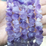 Natural Amethyst Irregular Beads 8-10MM 15''