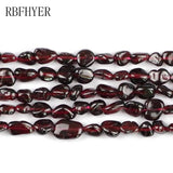 Garnet Beads Nature Gravel Chips 4mm~7mm Loose Beads DIY Jewelry Making