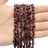 Garnet Beads Nature Gravel Chips 4mm~7mm Loose Beads DIY Jewelry Making