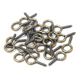 100-200pcs Mini Eye Pins Stainless Steel Clasps DIY Jewelry Findings