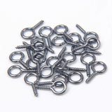 100-200pcs Mini Eye Pins Stainless Steel Clasps DIY Jewelry Findings