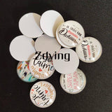 5pcs Glass Cabochons Little Girls Beads for Jewelry Making