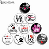 10mm 12mm 16mm 20mm 25mm Glass Cabochons Snap Button Charm Bracelet