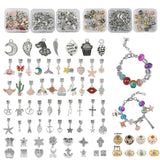 Vintage Animal Charm Spacer Bead Pendant Kit for DIY Jewelry Making