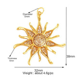 Treature Bottle Magical Amulet Charm Pendant for DIY Jewelry