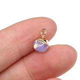 Azuki Bean Gemstone Pendant DIY Jewelry Crafts 6x6mm