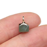 Azuki Bean Gemstone Pendant DIY Jewelry Crafts 6x6mm