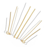 200pcs 20-50mm Flat Head Pin Silver Plated Ball Head Pins for Jewelry Making