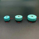 4-12mm Heishi Flat Ivory Turquoise Spacer Beads Round Stone Bracelet