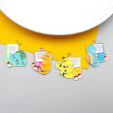 10pcs/lot Cartoon Game Console Charms Pendant DIY Jewelry Making