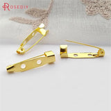 50PCS Iron Brooch Base Brooch Pins Diy Jewelry Findings