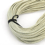 Braided Leather Cords 2 Meters Vintage Rope String Jewelry Making DIY