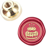 1 Pc Wax Seal Stamp 25mm Head Howling Wof Removable Sealing Brass Stamp Head