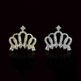 10Pcs 24*25mm Rhinestone Crown Diy Buttons Craft Supplies