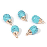 Water Drop Shape Amethysts Opalite Pendant for Women Necklace