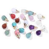 Water Drop Shape Amethysts Opalite Pendant for Women Necklace