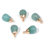 Water Drop Shape Amethysts Opalite Pendant for Women Necklace