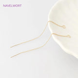 Long Ear Wire Earring Accessories High Tassel Findings DIY Jewelry Making