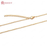 5PCS 1.6MM Stainless Steel Necklace Chains