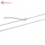 5PCS 1.6MM Stainless Steel Necklace Chains