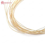 24K Brass Metal Wire for High Jewelry Accessories