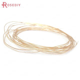 24K Brass Metal Wire for High Jewelry Accessories