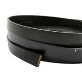Aaazee 1 Yard 10mmx2mm Coated Cow Hide Leather Strip