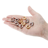 10Pcs Stainless Steel Round Hoop Earring Clip for DIY Jewelry Making