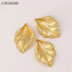 Leaf Shaped Spacer Beads for DIY Jewelry Making