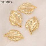 Leaf Shaped Spacer Beads for DIY Jewelry Making