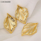 Leaf Shaped Spacer Beads for DIY Jewelry Making