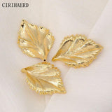 Leaf Shaped Spacer Beads for DIY Jewelry Making