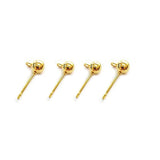 20PCS Stainless Steel Ball Ear Hooks for DIY Earrings