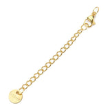 5pcs Stainless Steel Extender Tail Chain Lobster Clasps Hooks For Jewelry