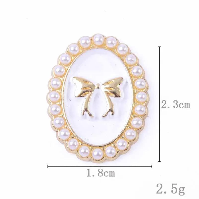 5pcs Crystal Rhinestone Button DIY Decoration Jewelry Accessories