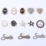 5pcs Crystal Rhinestone Button DIY Decoration Jewelry Accessories