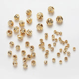 Brass Spacer Bead for Jewelry Making DIY 14k Plated