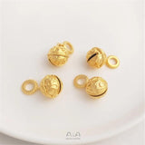 Vietnam Sand Swallowed Beast Bell Pendant Hand Rope Necklace DIY