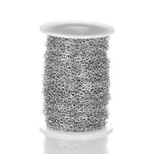 1 Meter Heart Chains DIY Bracelet Necklace Making Bulk Accessories