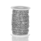 1 Meter Heart Chains DIY Bracelet Necklace Making Bulk Accessories