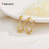 14K Gold-Plated Mini Animals Pendant, Jewelry Making Accessories