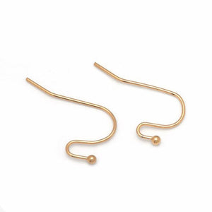 30pcs Stainless Steel French Earring Hooks for DIY Jewelry Making