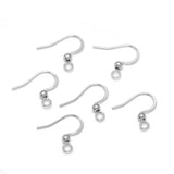 30pcs Stainless Steel French Earring Hooks for DIY Jewelry Making