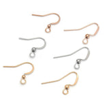 30pcs Stainless Steel French Earring Hooks for DIY Jewelry Making