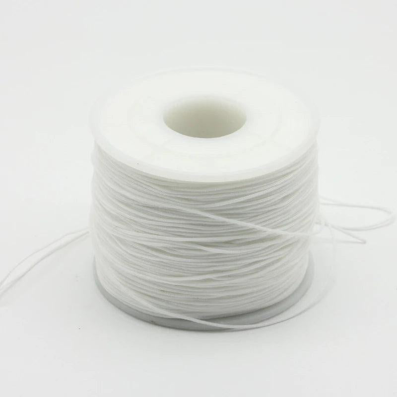 120 Yards Macrame Rope 0.6mm Nylon Thread for Jewelry Making