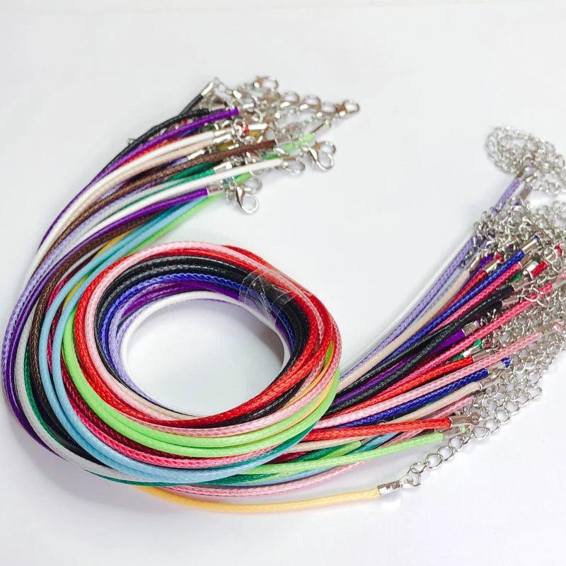 Adjustable Leather Cord Necklace 20pcs/lot