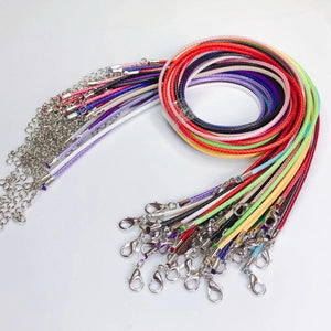 Adjustable Leather Cord Necklace 20pcs/lot