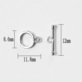 925 Silver Clasps Buckle Connectors OT Clasps